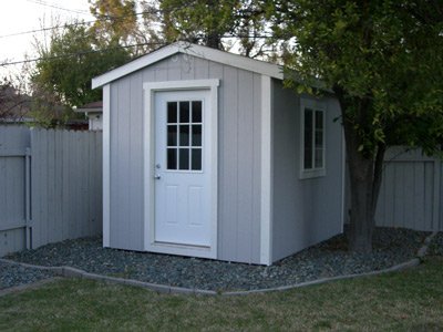 10 X 12 Shed Installed